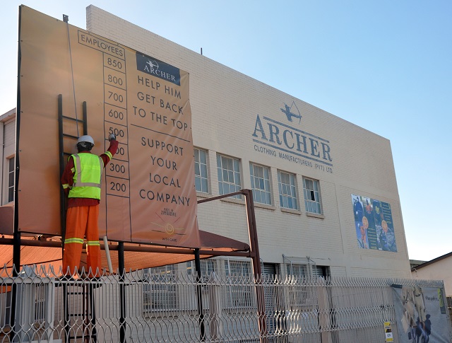 Archer Clothing reports drop in orders