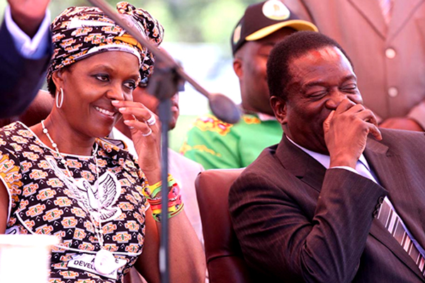Mnangagwa says he was fired by Grace Mugabe