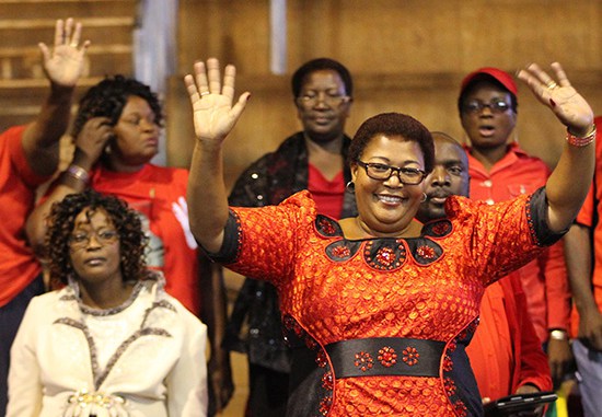 Khupe attracts only 30 people, calls off rally