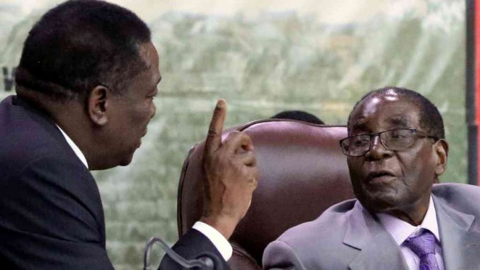 Mnangagwa unhappy with Mugabe