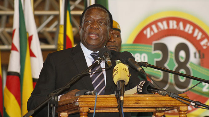 Mnangagwa speaks on Zanu-PF primaries