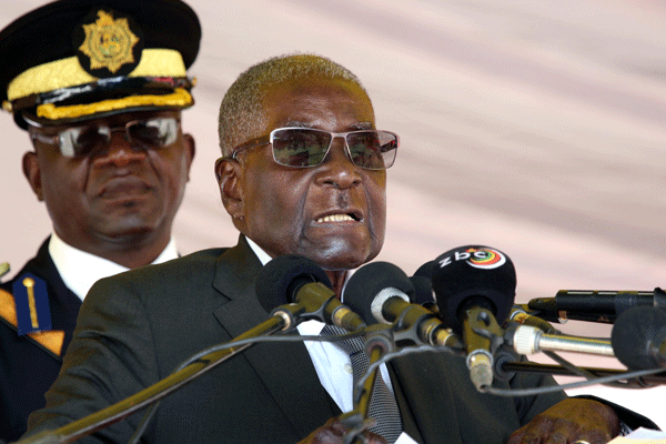 Mugabe, Mnangagwa clash