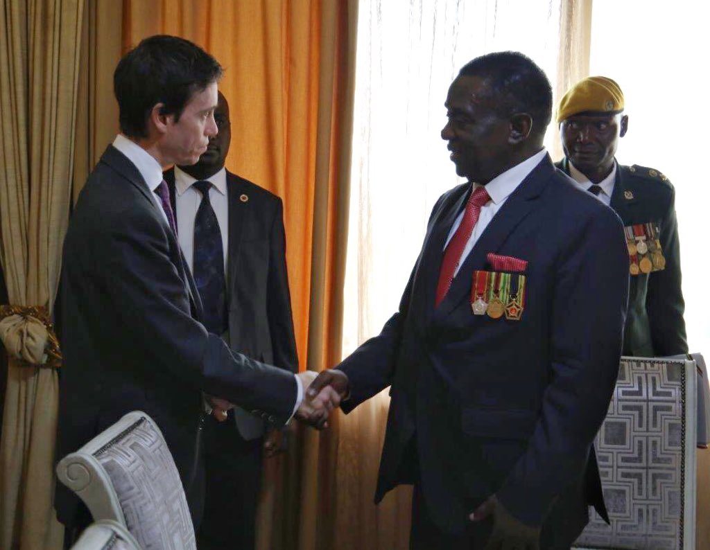 'Be patient with Zimbabwe,' says British envoy