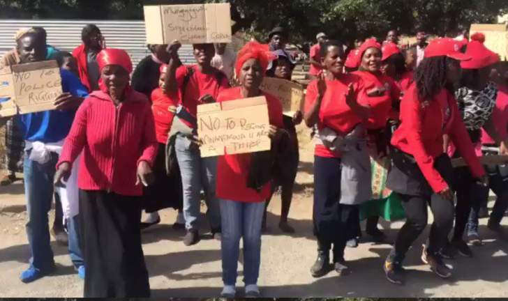  MDC Alliance in all-night protest at Ross Camp