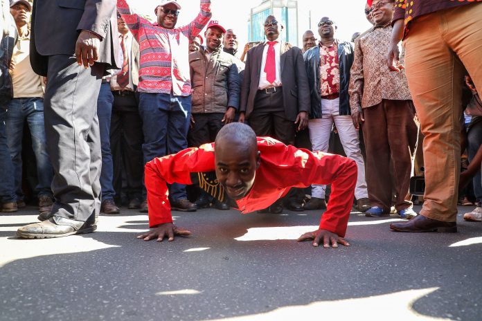 Chamisa to lead anti-Mnangagwa demos from the front