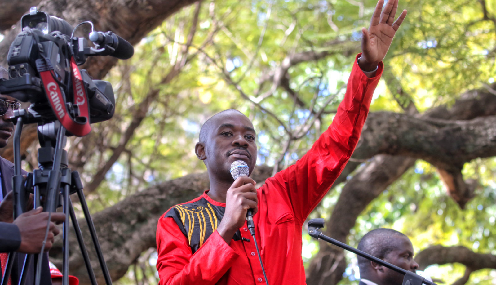 Chamisa storms ZEC offices