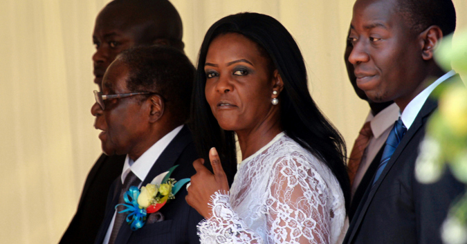 Grace Mugabe in messy scandal