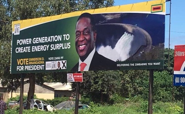 Image result for images of mnangagwa billboards