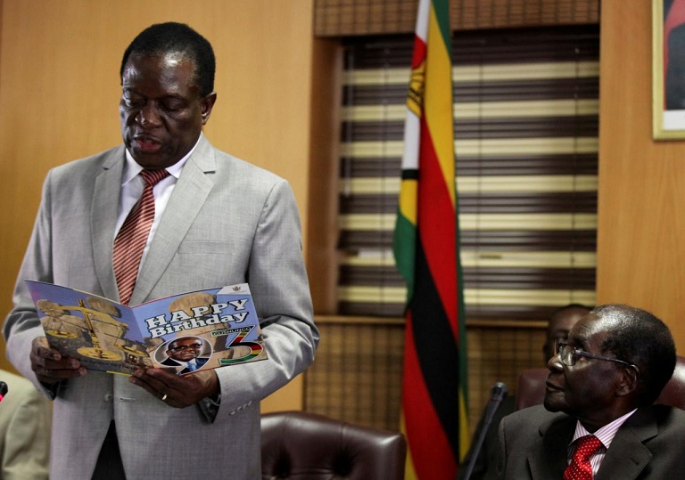 Mnangagwa rises as Mugabe falls