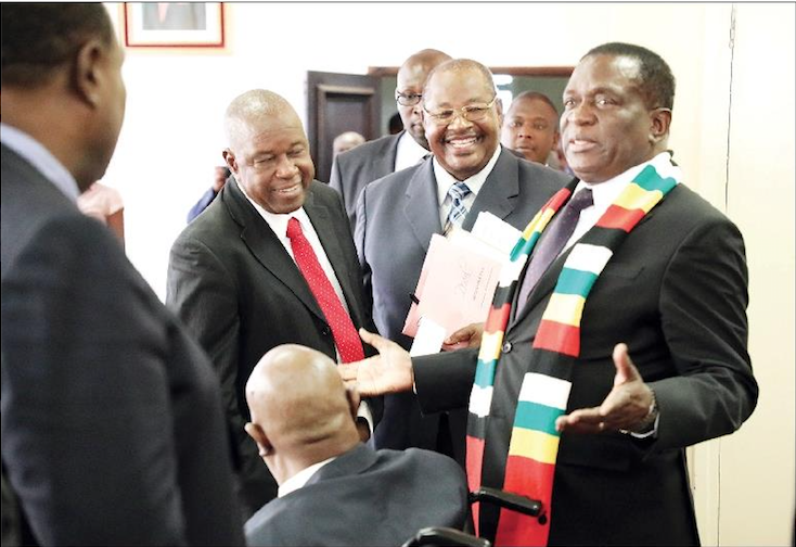  Mnangagwa decries abuse of democratic space