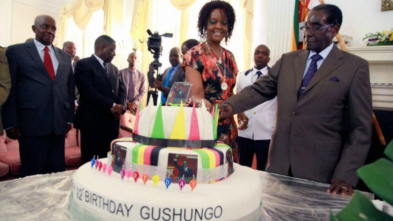 Mugabe birthday low key event