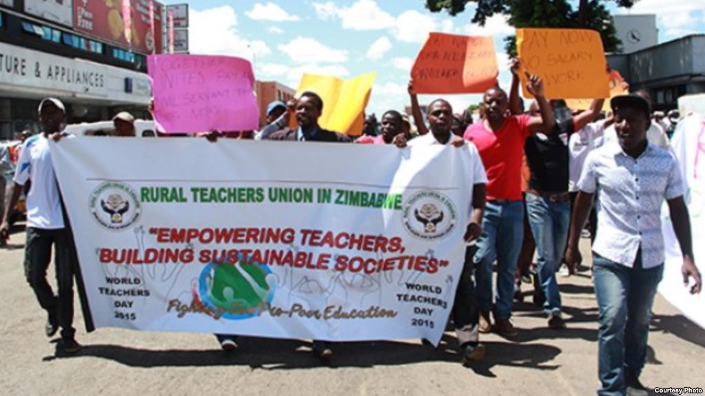 Teachers slam Mnangagwa
