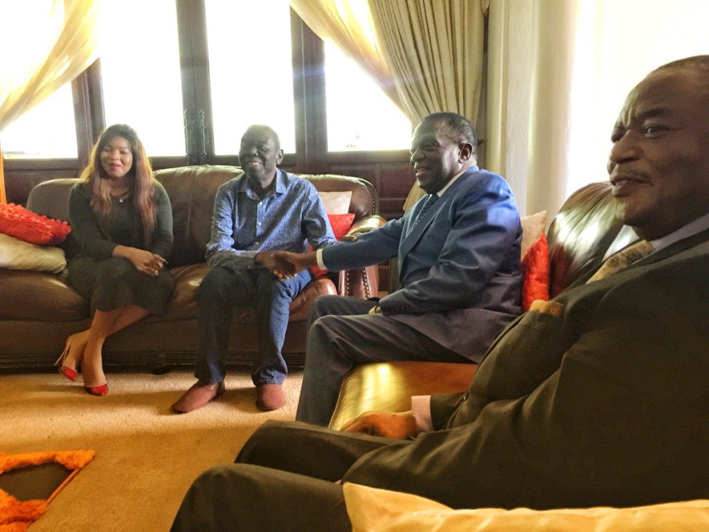 'Mnangagwa visited Tsvangirai out of compassion'